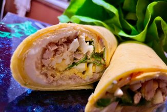 Сэндвич- ролл с тунцом.