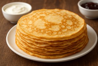 Блины на молоке