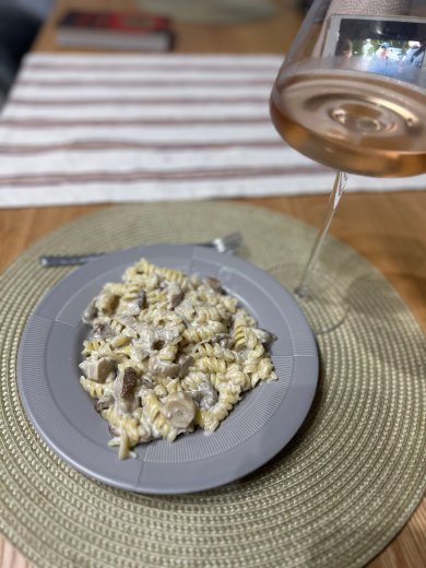 Паста с белыми грибами - Шаг 1