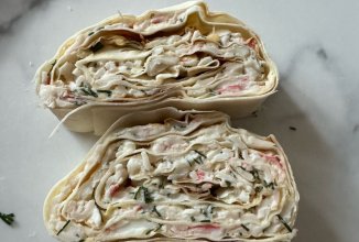 Новогодний рулетик