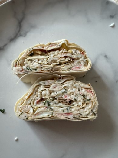 Новогодний рулетик - Шаг 1