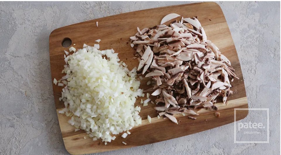 жюльен с курицей и грибами - Шаг 2