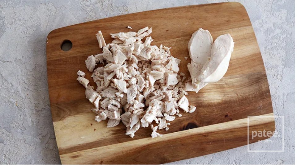 жюльен с курицей и грибами - Шаг 3