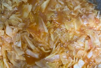 Тушенная капуста