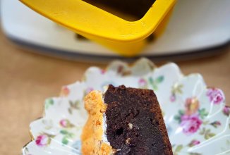 Шоколадный "влажный" пирог