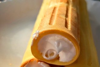 Вафельные трубочки с белковым кремом 2