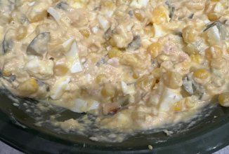 Белковый салат