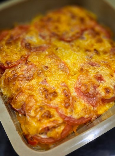 Горбуша в духовке с овощами - Шаг 1