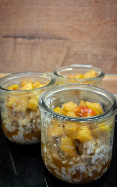 Овсяный пудинг с яблоками - Шаг 2