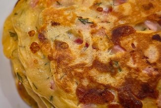 Оладьи-пиццы