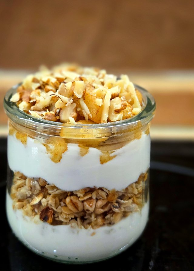 Яблочное парфе