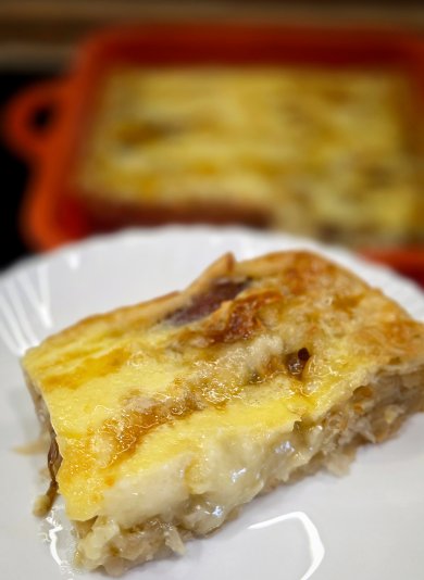 Пирог из теста фило с грушей и сыром бри - Шаг 2