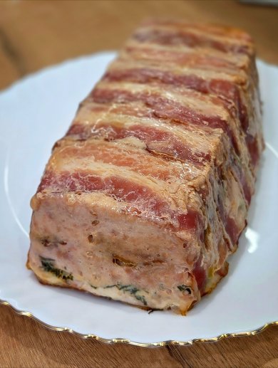 Куриный террин с вялеными томатами и зеленью - Шаг 1