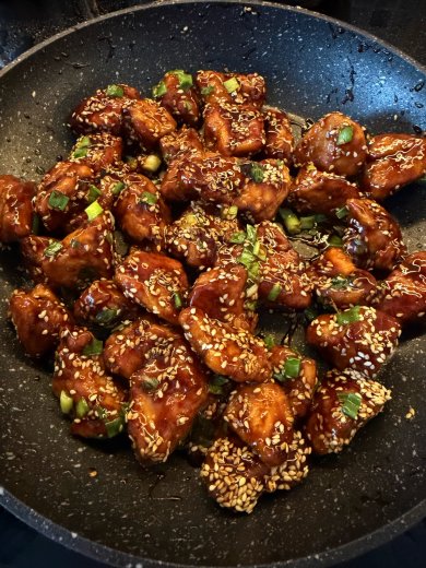 Курица в соусе терияки