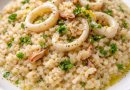 Ризотто с кальмарами