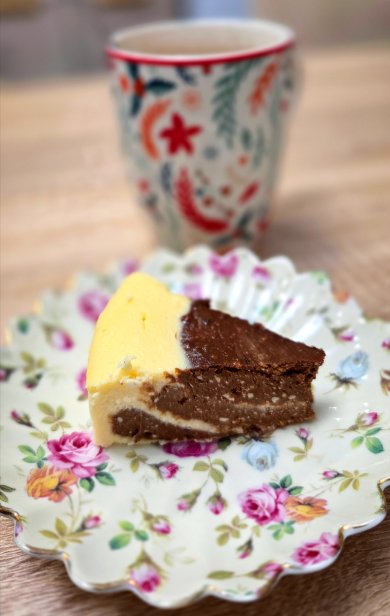 Творожная запеканка Зебра